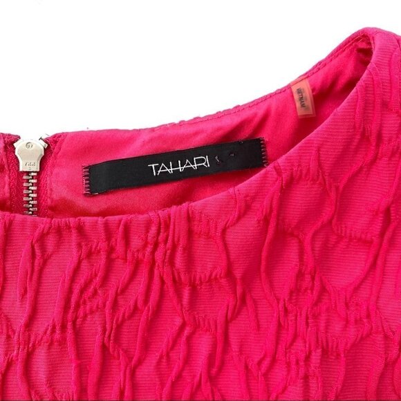 Tahari fitted sleeveless dress, mini length - Picture 6 of 12